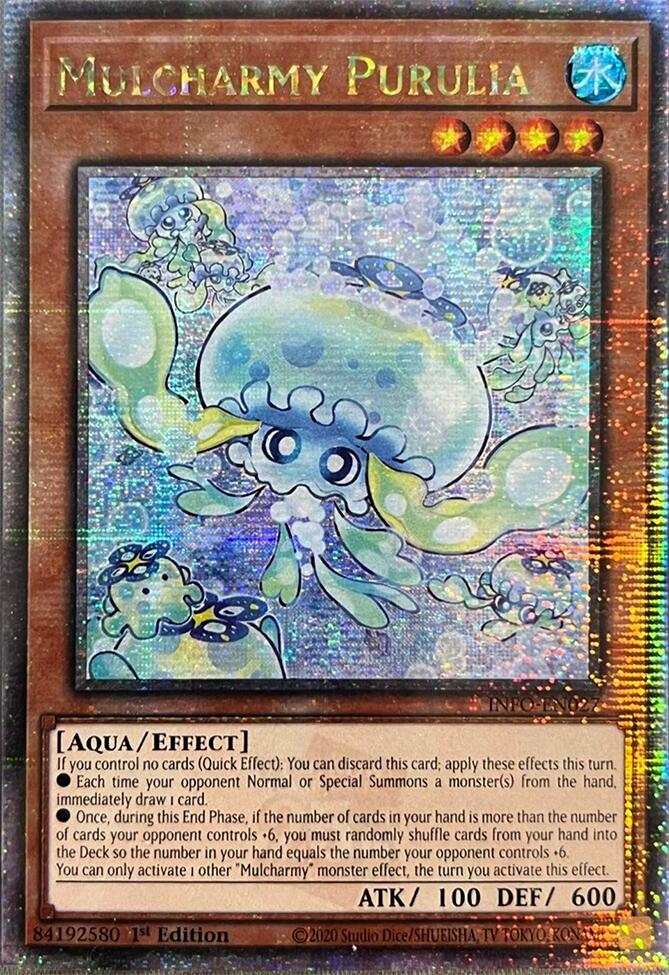 Mulcharmy Purulia (Quarter Century Secret Rare) [INFO-EN027] Quarter Century Secret Rare | GnG Games