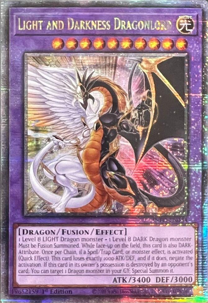 Light and Darkness Dragonlord (Quarter Century Secret Rare) [INFO-EN034] Quarter Century Secret Rare | GnG Games