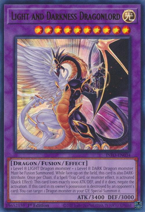 Light and Darkness Dragonlord [INFO-EN034] Ultra Rare | GnG Games