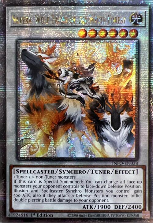 Silvera, Wolf Tamer of the White Forest (Quarter Century Secret Rare) [INFO-EN038] Quarter Century Secret Rare | GnG Games