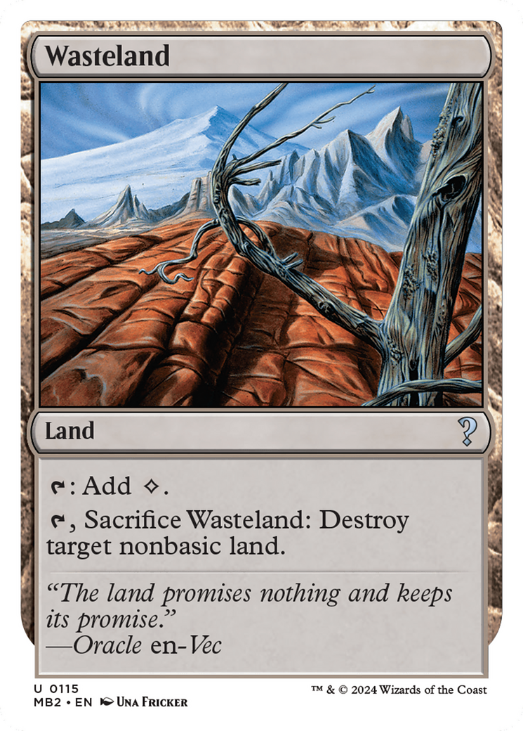 Wasteland [Mystery Booster 2] | GnG Games