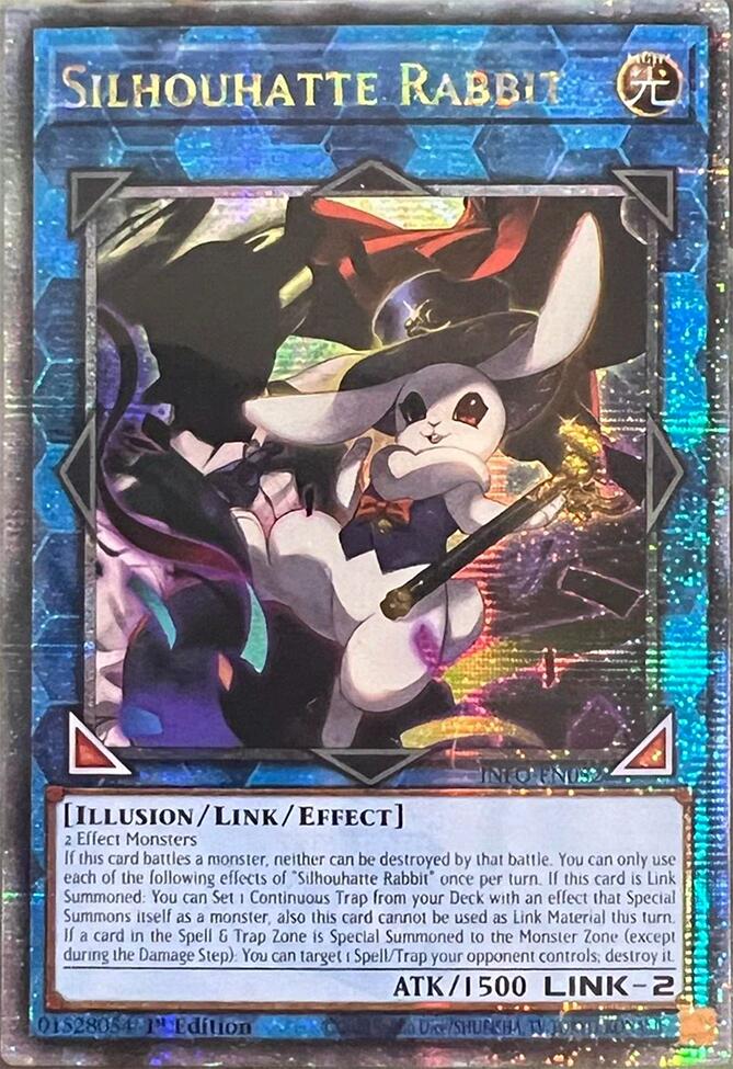 Silhouhatte Rabbit (Quarter Century Secret Rare) [INFO-EN052] Quarter Century Secret Rare | GnG Games