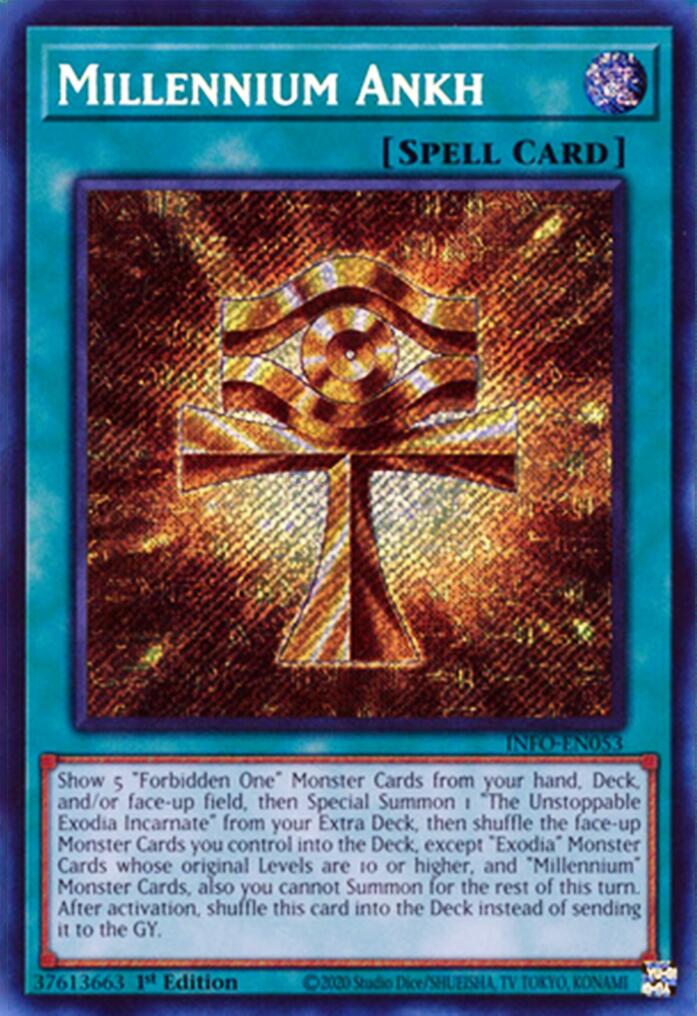 Millennium Ankh [INFO-EN053] Secret Rare | GnG Games