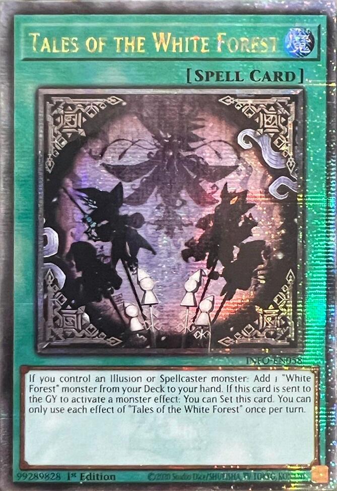 Tales of the White Forest (Quarter Century Secret Rare) [INFO-EN058] Quarter Century Secret Rare | GnG Games