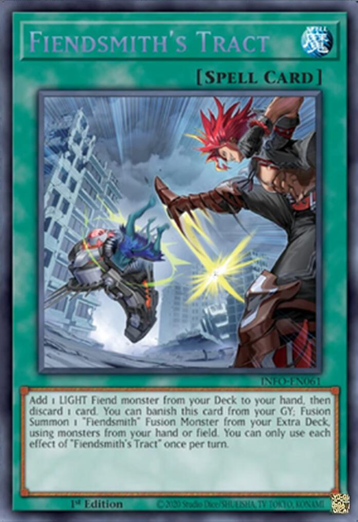 Fiendsmith's Tract [INFO-EN061] Secret Rare | GnG Games