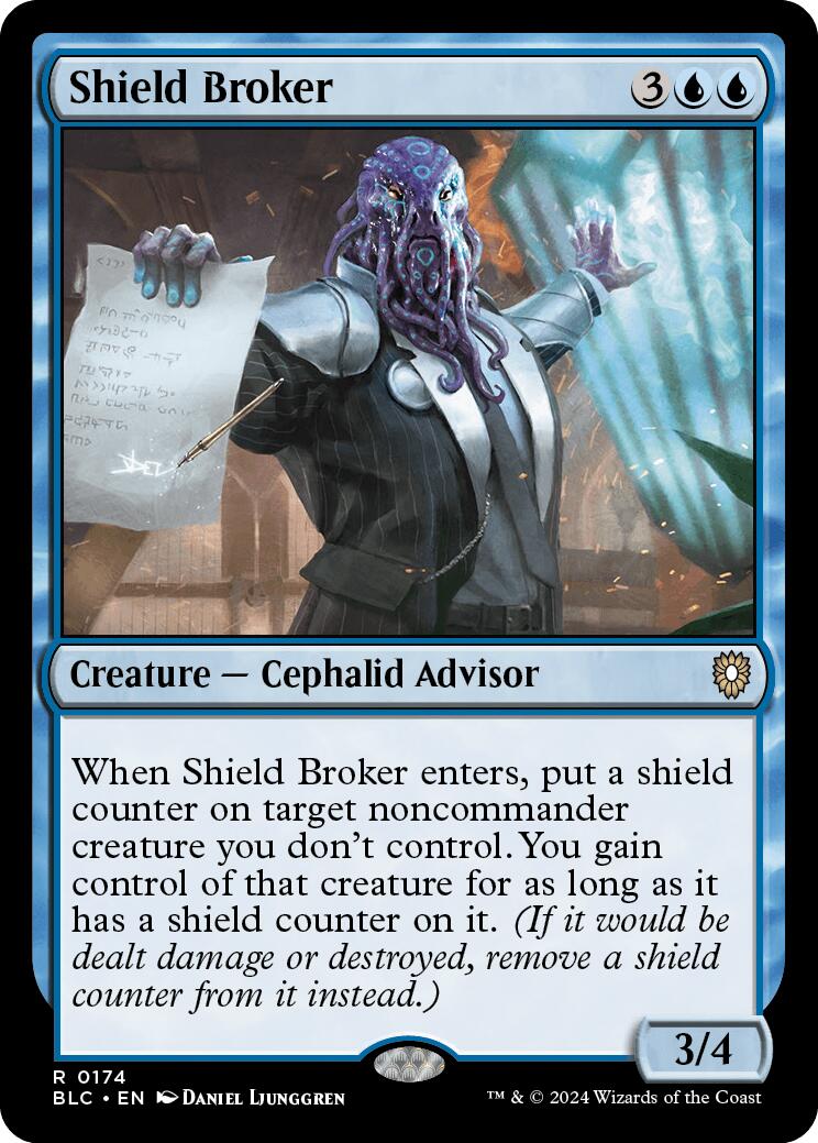 Shield Broker [Bloomburrow Commander] | GnG Games