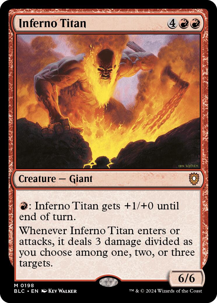 Inferno Titan [Bloomburrow Commander] | GnG Games