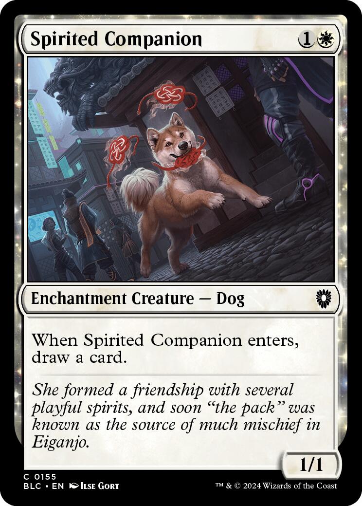 Spirited Companion [Bloomburrow Commander] | GnG Games