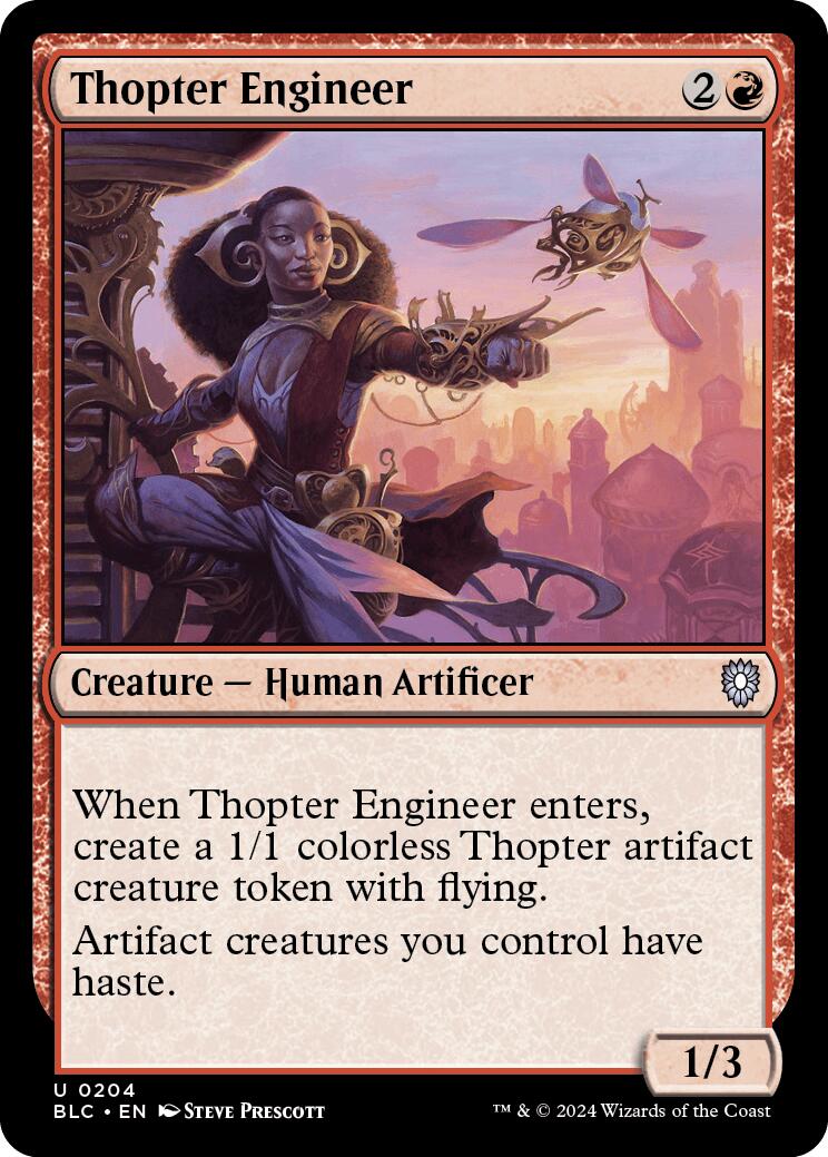 Thopter Engineer [Bloomburrow Commander] | GnG Games