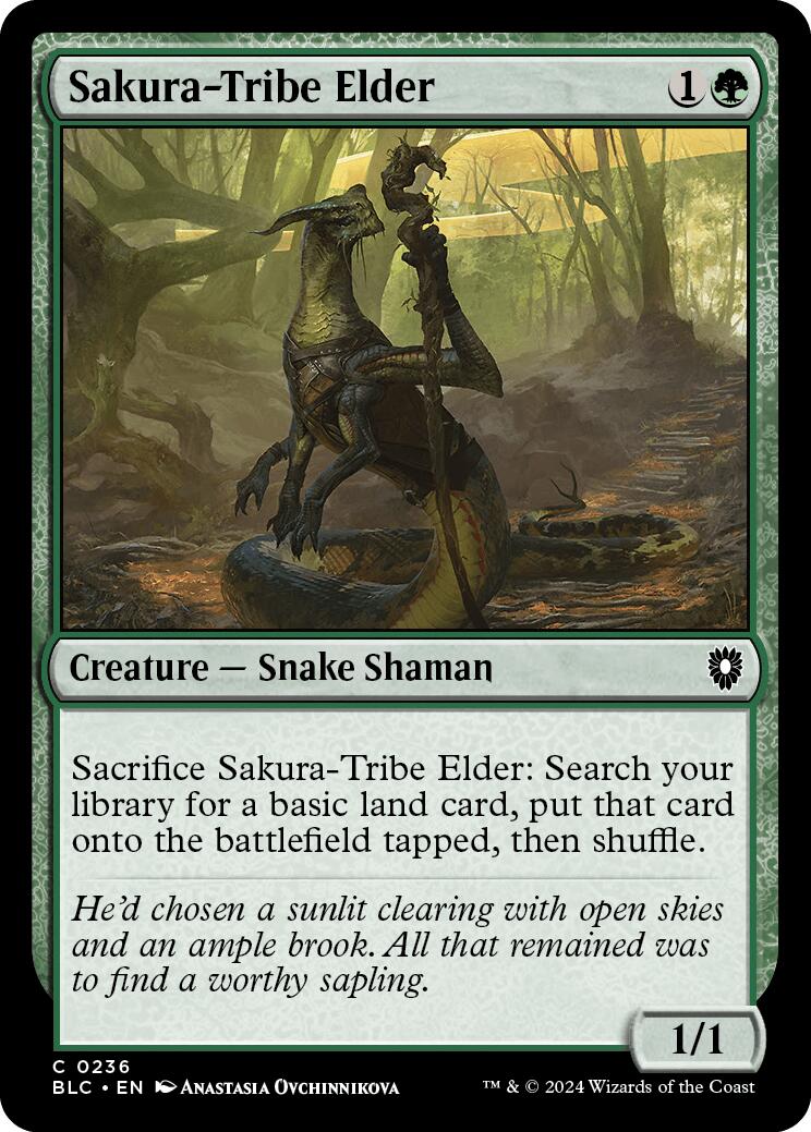 Sakura-Tribe Elder [Bloomburrow Commander] | GnG Games