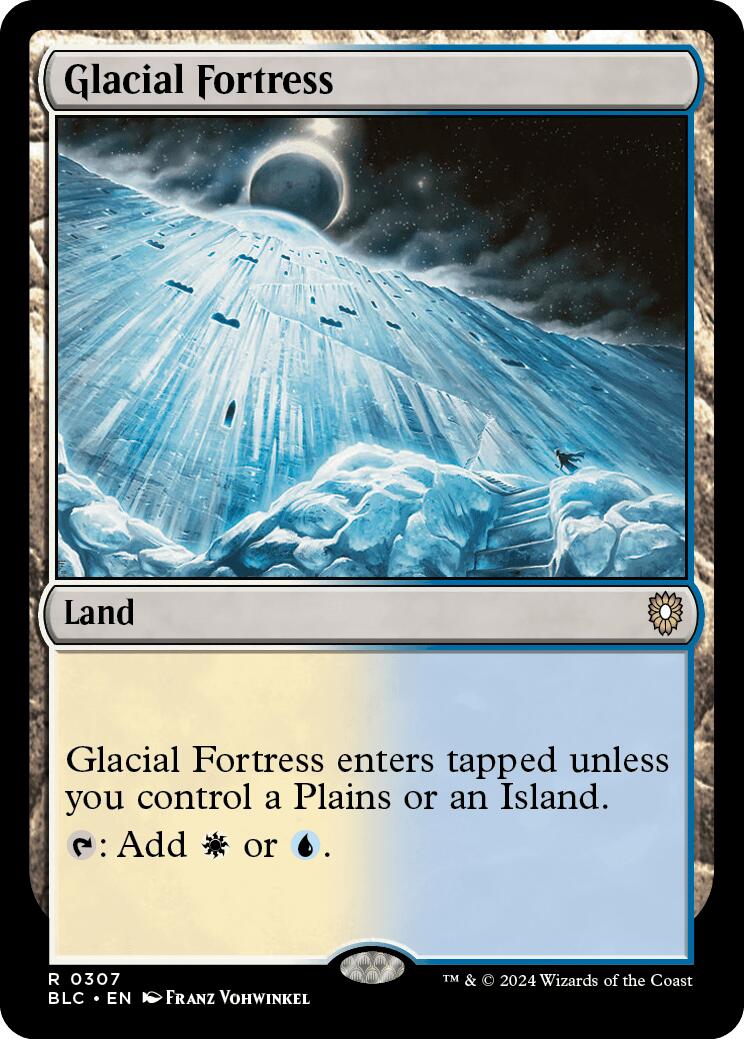 Glacial Fortress [Bloomburrow Commander] | GnG Games