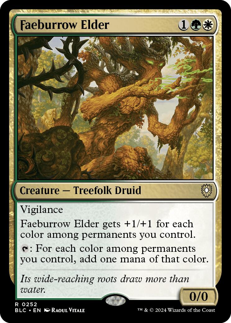 Faeburrow Elder [Bloomburrow Commander] | GnG Games