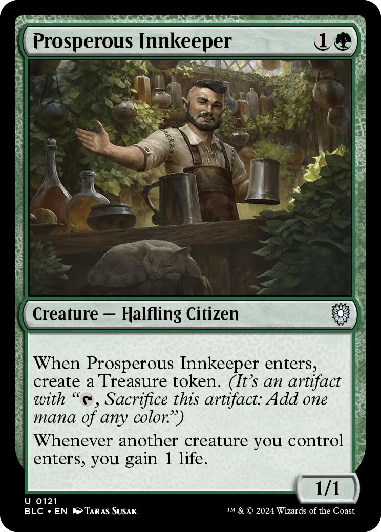 Prosperous Innkeeper [Bloomburrow Commander] | GnG Games