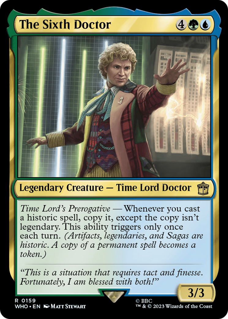 The Sixth Doctor [Doctor Who] | GnG Games