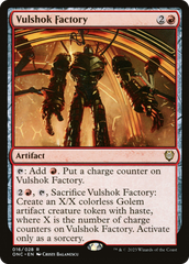 Vulshok Factory [Phyrexia: All Will Be One Commander] | GnG Games