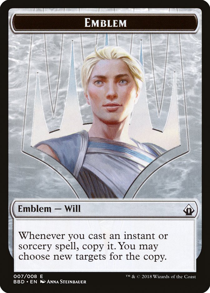 Will Kenrith Emblem [Battlebond Tokens] | GnG Games