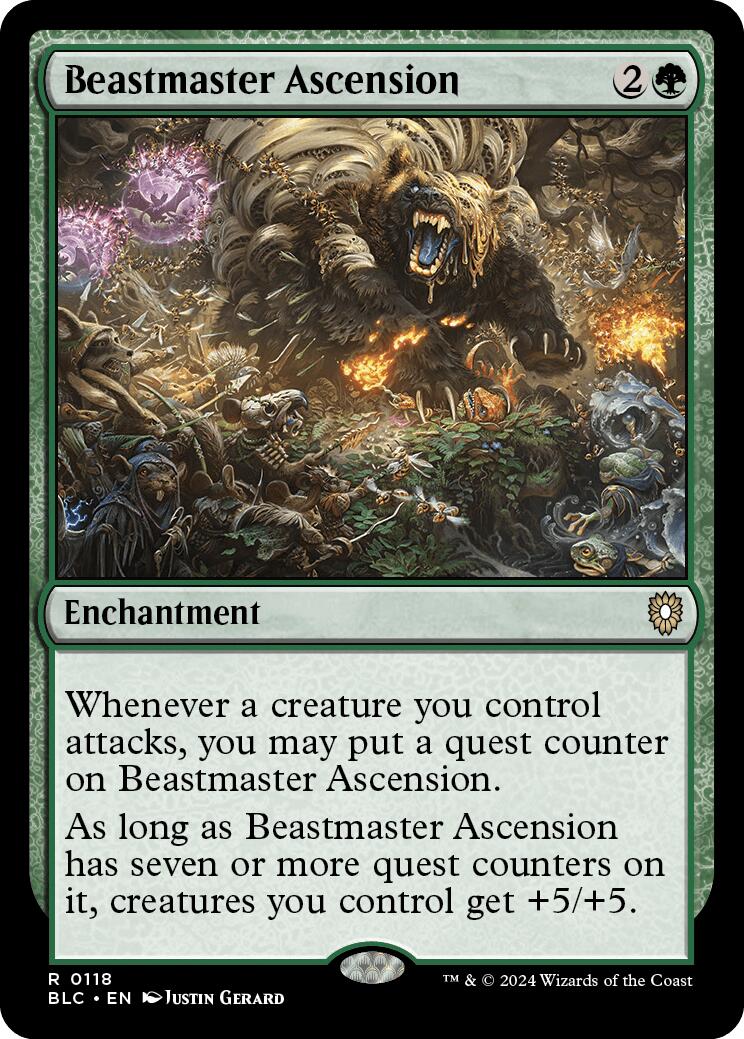 Beastmaster Ascension [Bloomburrow Commander] | GnG Games