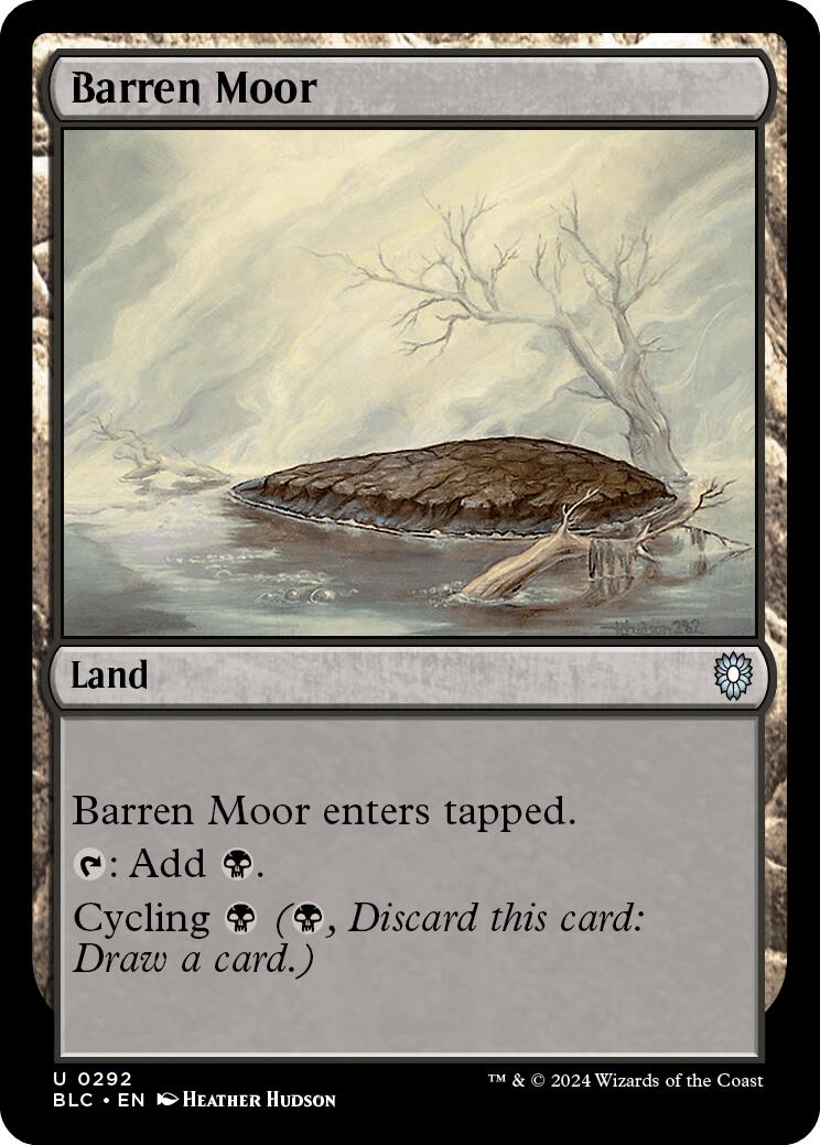 Barren Moor [Bloomburrow Commander] | GnG Games