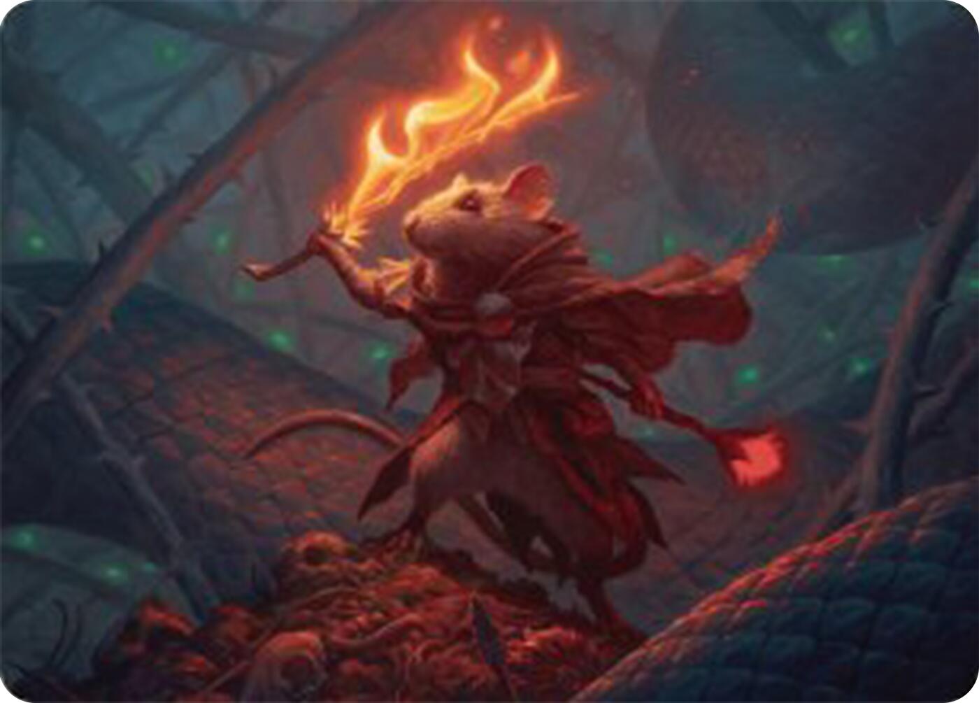 Emberheart Challenger Art Card [Bloomburrow Art Series] | GnG Games