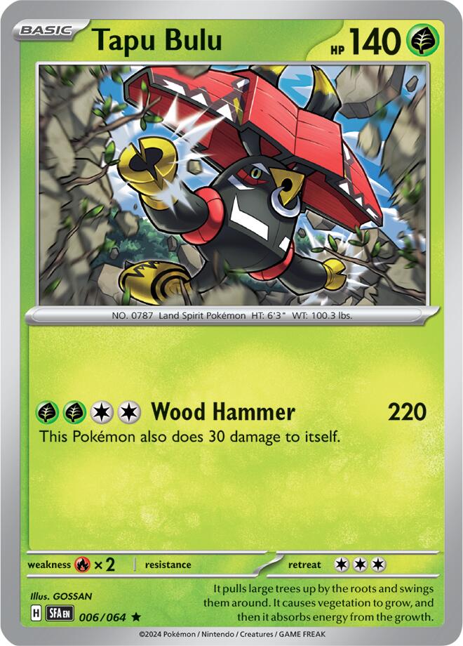 Tapu Bulu (006/064) [Scarlet & Violet: Shrouded Fable] | GnG Games