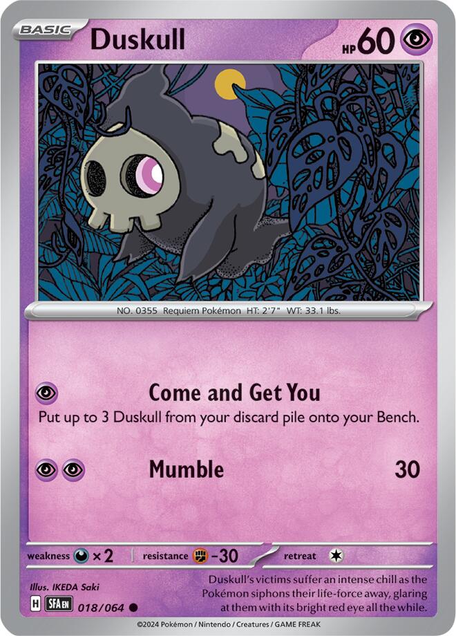 Duskull (018/064) [Scarlet & Violet: Shrouded Fable] | GnG Games