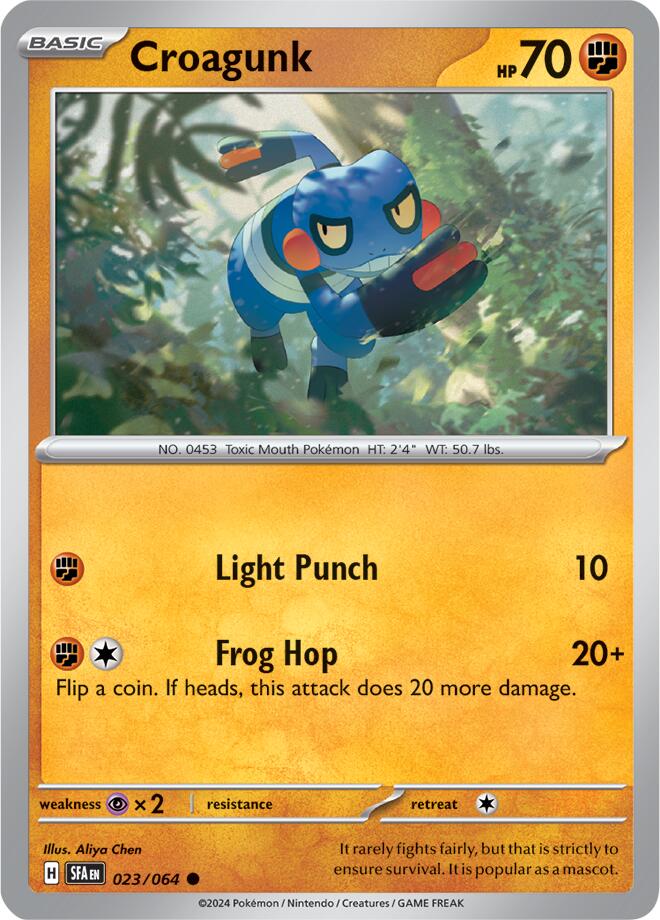 Croagunk (023/064) [Scarlet & Violet: Shrouded Fable] | GnG Games