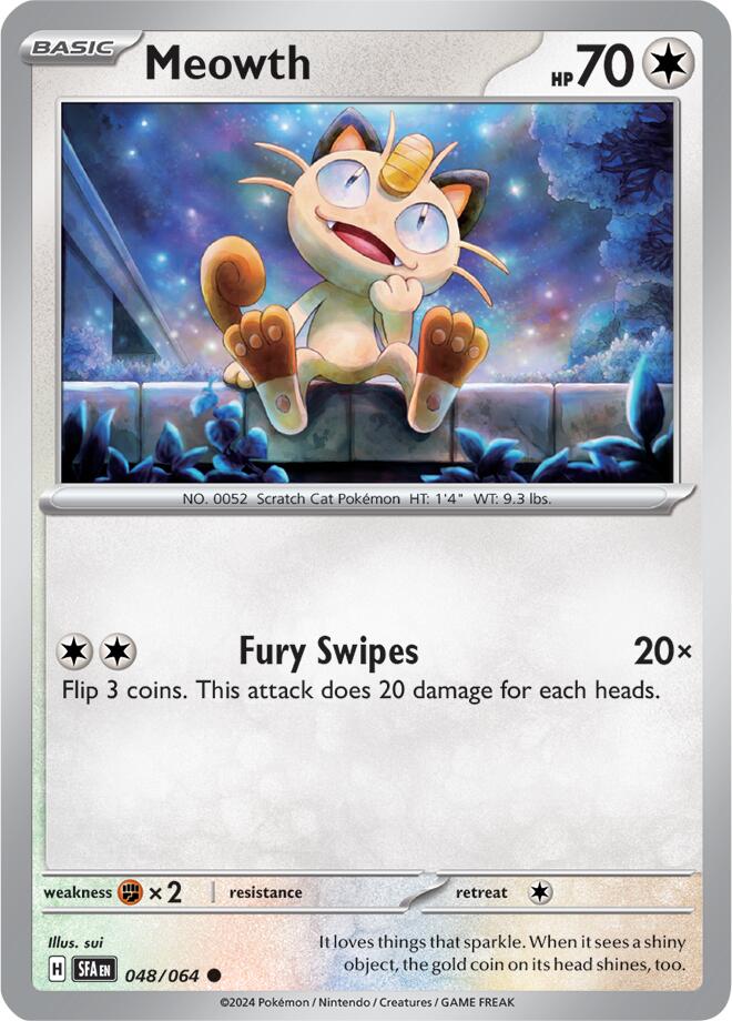 Meowth (048/064) [Scarlet & Violet: Shrouded Fable] | GnG Games