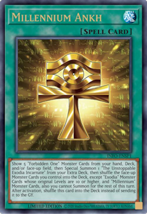 Millennium Ankh (INFO-ENSP1) [INFO-ENSP1] Secret Rare | GnG Games