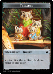 Cat // Treasure Double-Sided Token [Bloomburrow Commander Tokens] | GnG Games