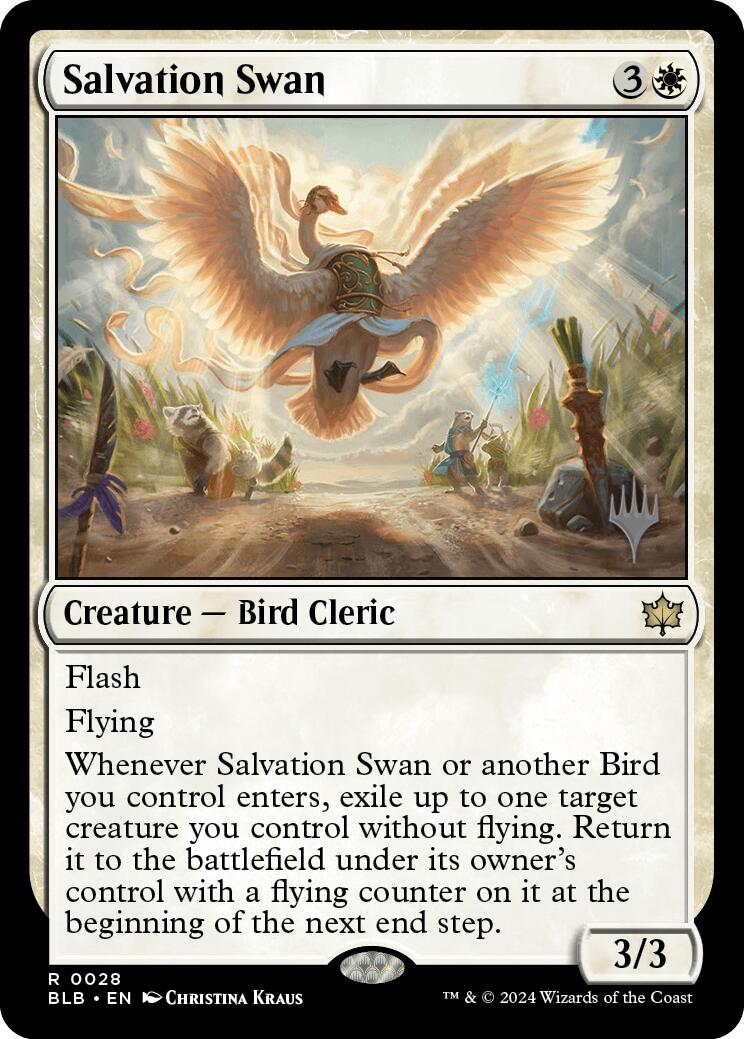 Salvation Swan (Promo Pack) [Bloomburrow Promos] | GnG Games