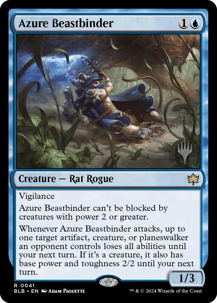 Azure Beastbinder (Promo Pack) [Bloomburrow Promos] | GnG Games