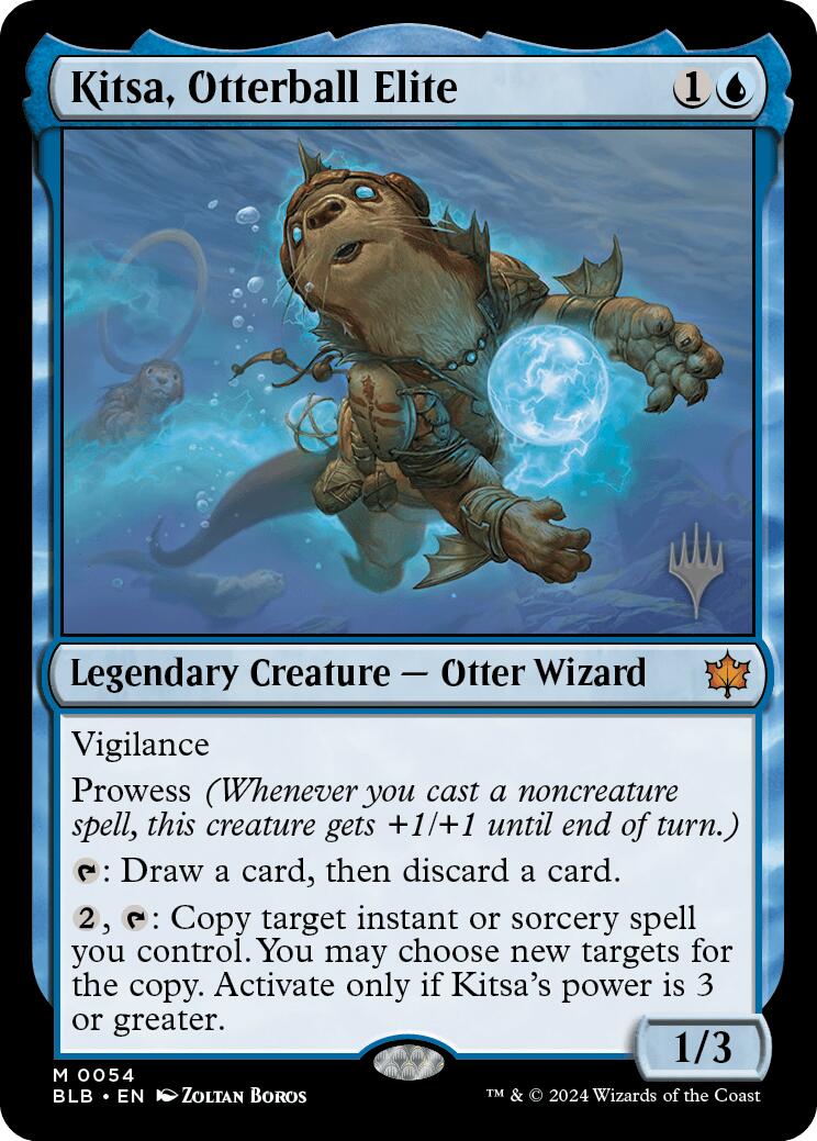 Kitsa, Otterball Elite (Promo Pack) [Bloomburrow Promos] | GnG Games