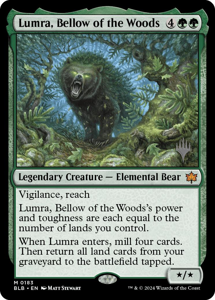 Lumra, Bellow of the Woods (Promo Pack) [Bloomburrow Promos] | GnG Games