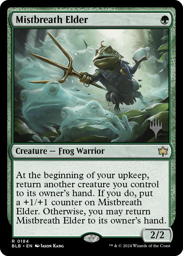 Mistbreath Elder (Promo Pack) [Bloomburrow Promos] | GnG Games