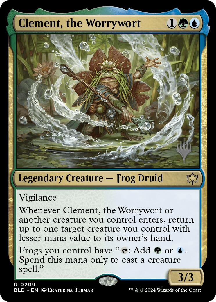 Clement, the Worrywort (Promo Pack) [Bloomburrow Promos] | GnG Games