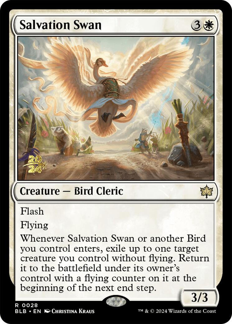 Salvation Swan [Bloomburrow Prerelease Promos] | GnG Games