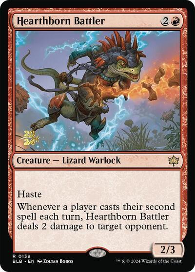 Hearthborn Battler [Bloomburrow Prerelease Promos] | GnG Games