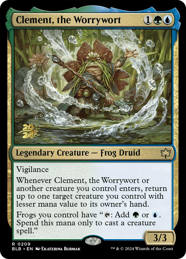 Clement, the Worrywort [Bloomburrow Prerelease Promos] | GnG Games