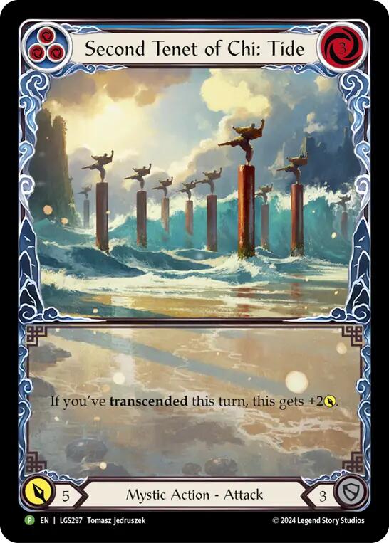 Second Tenet of Chi: Tide [LGS297] (Promo)  Rainbow Foil | GnG Games