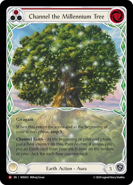 Channel the Millennium Tree [ROS033] (Rosetta)  Rainbow Foil | GnG Games