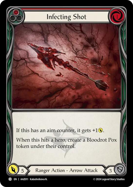 Infecting Shot (Red) [AAZ011] (Armory Deck: Azalea) | GnG Games