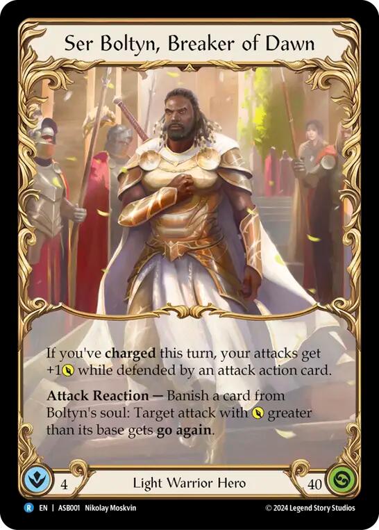 Ser Boltyn, Breaker of Dawn [ASB001] (Armory Deck: Boltyn) | GnG Games