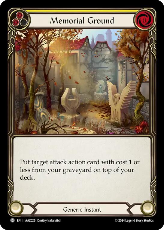 Memorial Ground [AAZ026] (Armory Deck: Azalea) | GnG Games