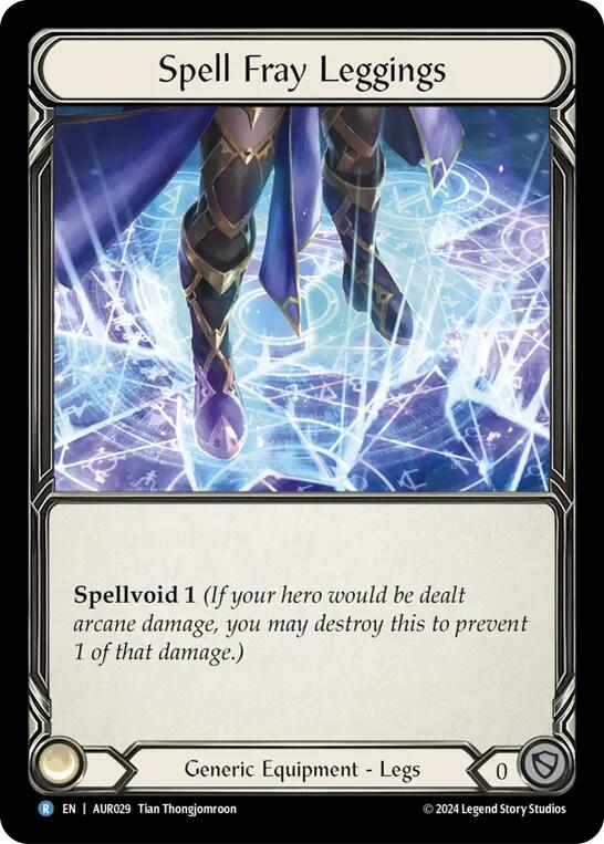 Spell Fray Leggings [AUR029] (1st Strike) | GnG Games