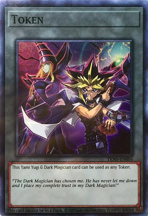 Token: Yami Yugi & Dark Magician [TKN5-EN006] Super Rare | GnG Games
