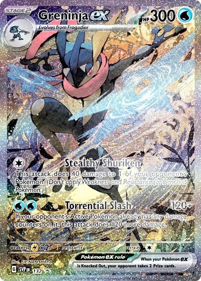 Greninja ex (132) [Scarlet & Violet: Black Star Promos] | GnG Games