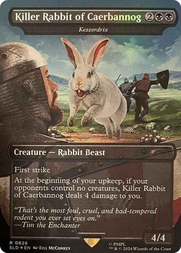 Killer Rabbit of Caerbannog - Kezzerdrix [Secret Lair Drop Series] | GnG Games