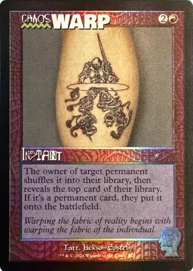 Chaos Warp (Rainbow Foil) [Secret Lair Drop Series] | GnG Games