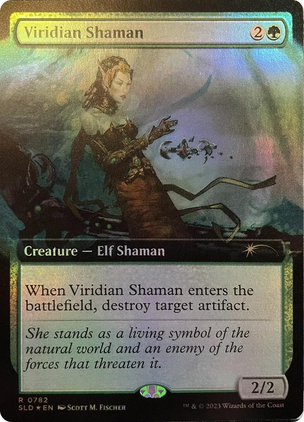 Viridian Shaman (Extended Art) [Secret Lair Drop Series] | GnG Games
