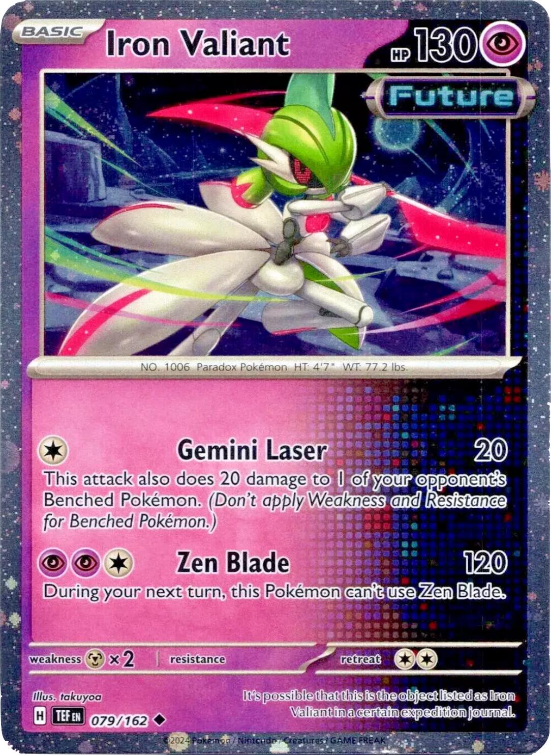 Iron Valiant (079/162) (Cosmos Holo) [Miscellaneous Cards] | GnG Games